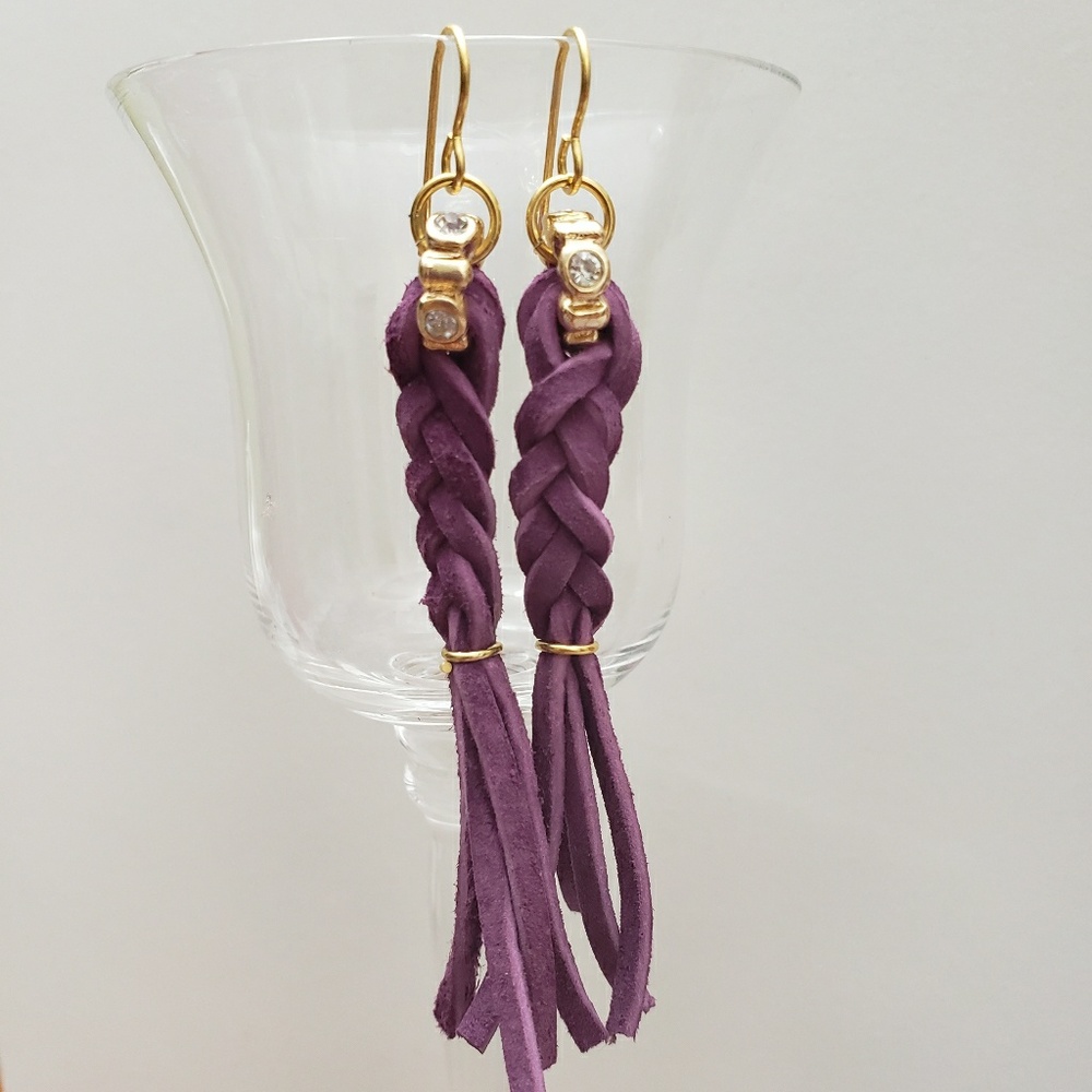 Handmade earrings by me 😊